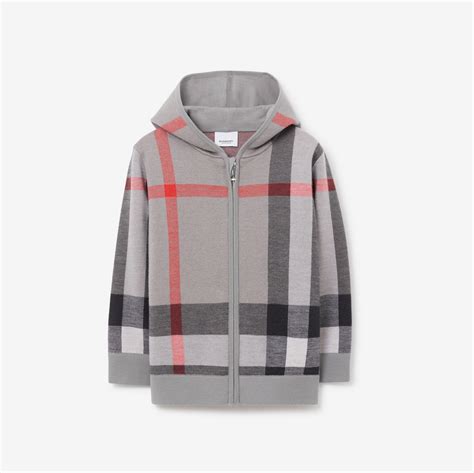 burberry hoodie lgbt|Check Wool Zip Hoodie in Sand .